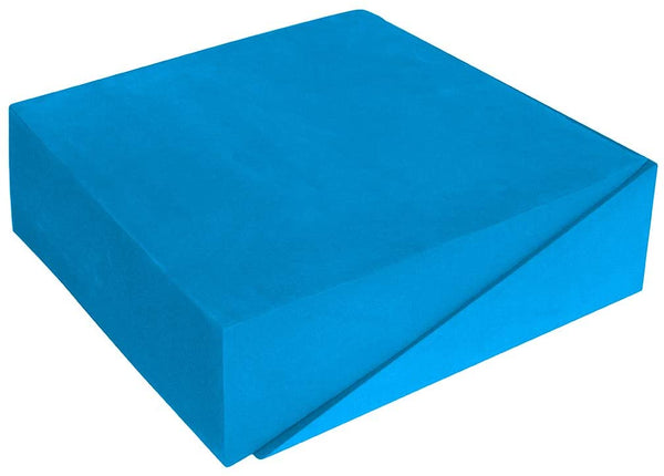 New Trademark Innovations 12" Foam Incline Stretch Wedge - Set of 2 (Blue), 3 lb. Stretch both the calf and Achilles tendon