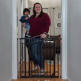 New in box! Summer Infant Multi-Use Deco Extra Tall Walk-Thru Gate, black, Retails $110+