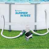 New in box! Salt Water System for above ground Pools, works up to 7000 Gallons and Pools up to 18"X52" Size!