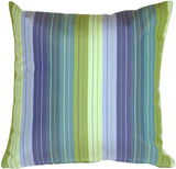 New Sunbrella Outdoor Large 20x20 Striped Pillow (Insert Included) colour is Seaside Seville! Retails $86+ Winner can buy 2nd one at winning bid!