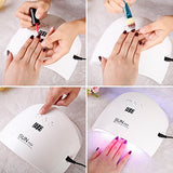 New Dulcii Pro 48W Professional UV / LED Gel Nail Polish Curing Lamp - Dual Light Source (365 + 405nm) - Nail Salon Level Light