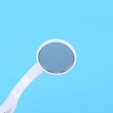SUPVOX 2pcs Dental Mirror Oral Mirror Tooth Mouth Inspection with LED Light For Inspecting Teeth and Mouth Dental Care (Green Orange)