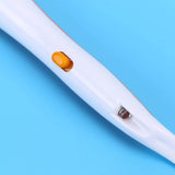 SUPVOX 2pcs Dental Mirror Oral Mirror Tooth Mouth Inspection with LED Light For Inspecting Teeth and Mouth Dental Care (Green Orange)