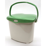 New Sure-Close Kitchen Food Scrap Pail 1.9 Gallon Manual Lift Countertop Waste Basket