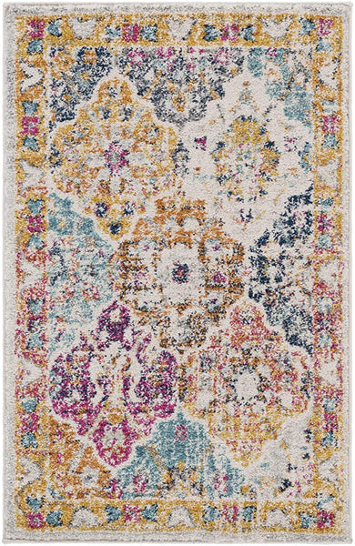New Wayfair Surya HAP1018-23 Harput Area Rug, 2' x 3', Saffron!
