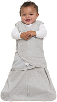 New in package! Halo Innovations Sleep Sack Cotton Swaddle, Grey, Small 3-6 Months!