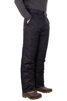 New with tags! Swiss Tech Men's Insulated Ski Pants, Deep Black, Sz M!