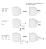 New Syncwire All-in-One Multi Port USB Charger with US, UK and EU adapter, this multi port usb charger is ideal for travelling.
