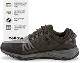 New in box! Memory TREKK - Mens Memory Foam Trail Shoes, Black, Sz 8!