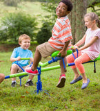 Brand new Quad Seat Teeter Totter by Hearth Song! Great for 2 or 4 Children Ages 3-9 Yrs! Supports 100 Lb per seat! Retails $