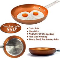 Brand new 10 Non-Stick Ceramic Copper Frying Pan by Tekno