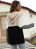 New TEMOFON Womens Long Sleeve Drawstring Casual Pullover Sweatshirt, Sz XL!