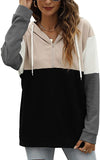 New TEMOFON Womens Long Sleeve Drawstring Casual Pullover Sweatshirt, Sz XL!