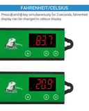 NICREW AC-115 Temperature Controller, Pre-Wired Digital Outlet Thermostat, 1 Stage Heating and Cooling Mode for Brewing Aquarium Breeding Reptiles Hatching Heat Mat, 110V, 16A