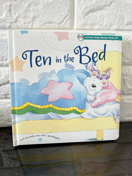 New Ten in the Bed Board Book [With sing-along music CD]