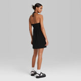 New Wild Fable Womens Dress Sleeveless Smocked Terry Convertible Dress Black, Sz S! Great as a dress, cover up or to wear after shower/hot tub!