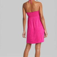 New Women's Sleeveless Smocked Terry Convertible Dress - Wild Fable! Also great a swim coverup or to put on after a shower!! Pink, Sz M