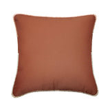Brand new hometrends Textured Large 18 Inch Decorative throw Cushion in Terracotta/Blush/Cream!