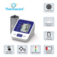 New in box! Thermon TP-Bpcharging Digital Bp Monitor with Charging Cable of USB Included Automatic Blood Pressure Monitor (White)