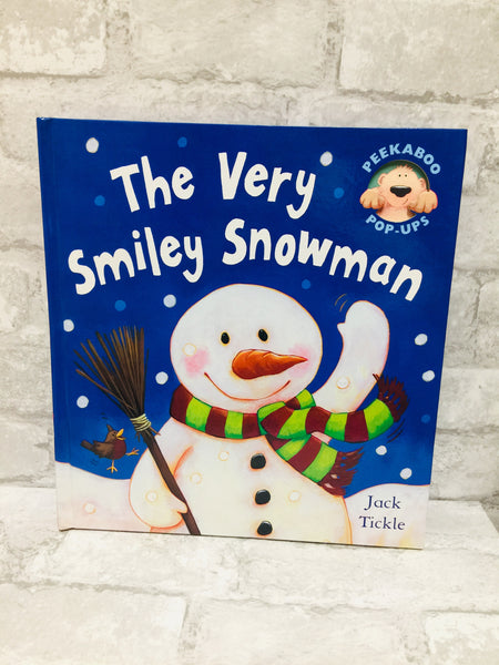 The Very Smiley Snowman, Peek A Boo Pop Up Story, Hardcover! Retail $19.99