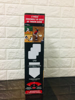 New in box! Future Stars 5-Piece Throw Down Base Set! Includes 3 Bases (1st, 2nd and 3rd), 1 Home Plate and 1 Pitching Rubber