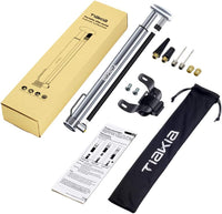 New Tiakia Bike Pump, Bicycle Pump Mini High Pressure 210 PSI - Fits Schrader/Presta/Woods Valve Fast Inflat, Compact Light and Fashion Bicycle Tire Pump with Needle/Frame for Road and Mountain Bikes