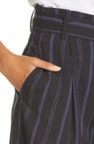 Brand new Women's Designer Vince Camuto Belted Striped Pant, Sz 16! Retails $385+