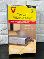 New Tin Cat Live Mouse Trap