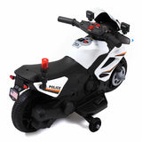 New fully assembled 6v Battery Powered Kids Ride On Police Motorcycle With Training Wheels! Ages 2-5 Yrs!