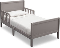 New Fully Assembled Delta Children Fancy Toddler Bed, Grey! Great Quality! Mattress NOT Included!