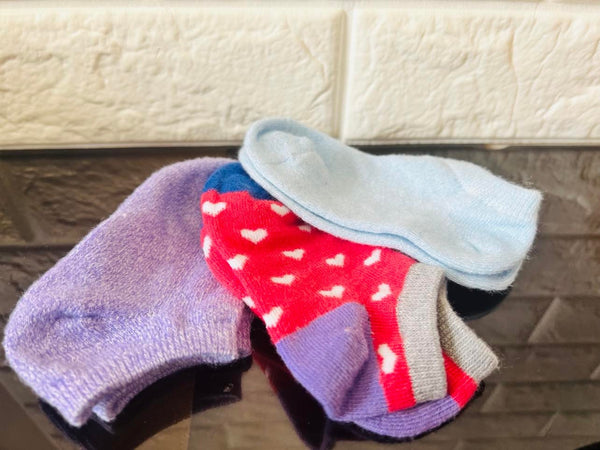 New Toddler low cut socks, ultra soft 3 pack
