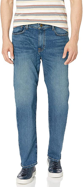 New Tommy Hilfiger Mens THD Relaxed Fit Jeans, Medium Wash, Sz 42W X 30L