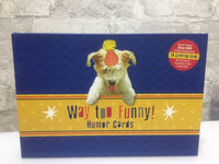 Way Too Funny Cards, Includes 24 All Occasion Cards & Envelopes, Retails $30+