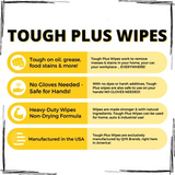 New Case of 24 Tough Plus All Purpose Cleaning Wipes 160ct, Value $120+ BRAND NEW Shelf Pull, great for re-sell, stores etc