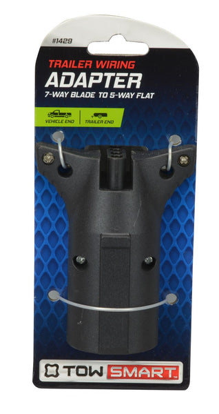 New TowSmart Trailer Wiring Adapter - 7 Way Blade to 5 Way Flat