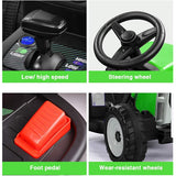 New Fully Assembled! Metakoo Green 12 V Electric Tractor Powered Ride-On with Remote Control