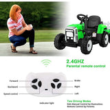 New Fully Assembled! Metakoo Green 12 V Electric Tractor Powered Ride-On with Remote Control