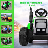 New Fully Assembled! Metakoo Green 12 V Electric Tractor Powered Ride-On with Remote Control