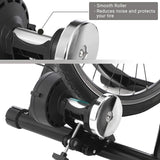 New SONGMICS Indoor Bike Trainer Stand, Reduces Noise, Curvy Stable Frame