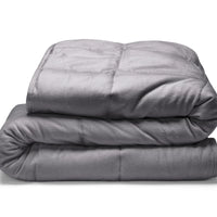 New Wayfair Tranquillity 18lb. Plush Weighted Adult Blanket in Grey, 48X72, Retails $189.99+