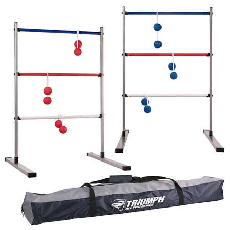 Item shows light use! Pro Series Metal Ladder Ball! Durable powder-coated steel ladder ball set is built to last.