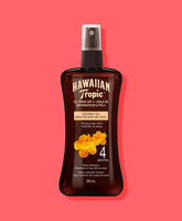 Brand New Hawaiian Tropic Sunscreen Oil Pump Spray SPF 4