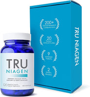 New Sealed TRU NIAGEN NAD+ Supplement More Efficient Than NMN, Niacinamide, Niacin. Nicotinamide Riboside Vitamin B3 for Cellular Health Patented Formula 120ct - 150mg (2 Months / 1 Bottle) Retails $129+