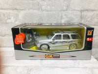Brand new Turbo Battery Operated Radio Control GK Racer Series Car! Ages 5+ Silver!