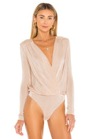 Brand new Free People Turnt Bodysuit in Pink Pearl, Sz S! Retails $90+