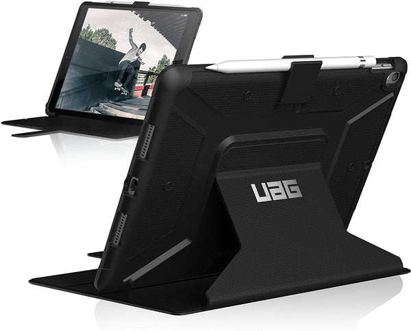 New URBAN ARMOR GEAR UAG Folio iPad Pro 10.5-inch/iPad Air 10.5-inch (3rd Gen, 2019) Metropolis Feather-Light Rugged [Black] Military Drop Tested iPad Case, Retails $70+
