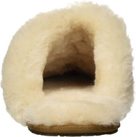 New Authentic UGG Women's Slippers, Chestnut, Soft Suede with Sheepskin Wool Lining, Sz 7!