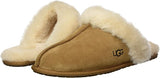 New Authentic UGG Women's Slippers, Chestnut, Soft Suede with Sheepskin Wool Lining, Sz 7!