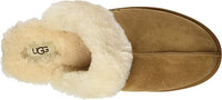 New Authentic UGG Women's Slippers, Chestnut, Soft Suede with Sheepskin Wool Lining, Sz 7!