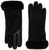 New Women's Nordstrom UGG Seamed Tech Sheepskin Gloves, allows you to use your touchscreen on devices while wearing, Size Large - Retails $200+